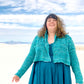Curvy Fit Easy Cardigan Knitting Pattern