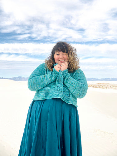 Curvy Fit Easy Cardigan Knitting Pattern