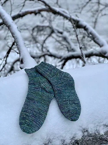 Easy Cozy First Socks Knitting Pattern