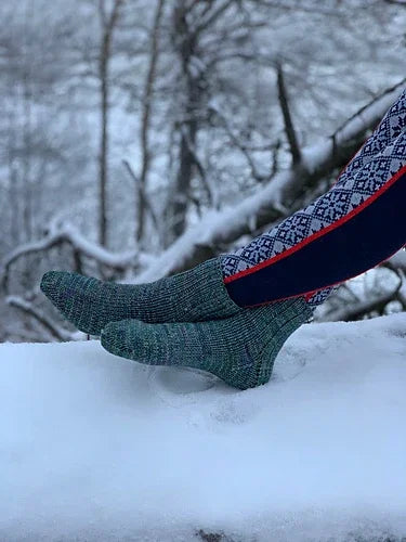 Easy Cozy First Socks Knitting Pattern