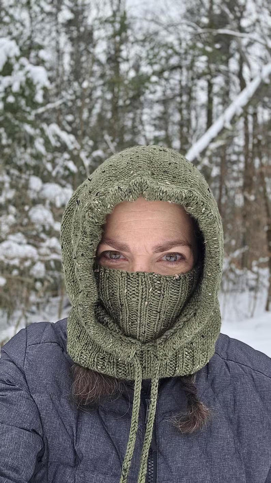 Finished 100 knitting pattern example