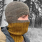 Supporting view of Convertible Balaclava Beanie
