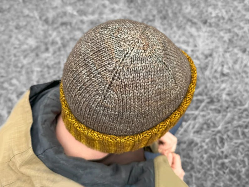 Supporting view of Convertible Balaclava Beanie