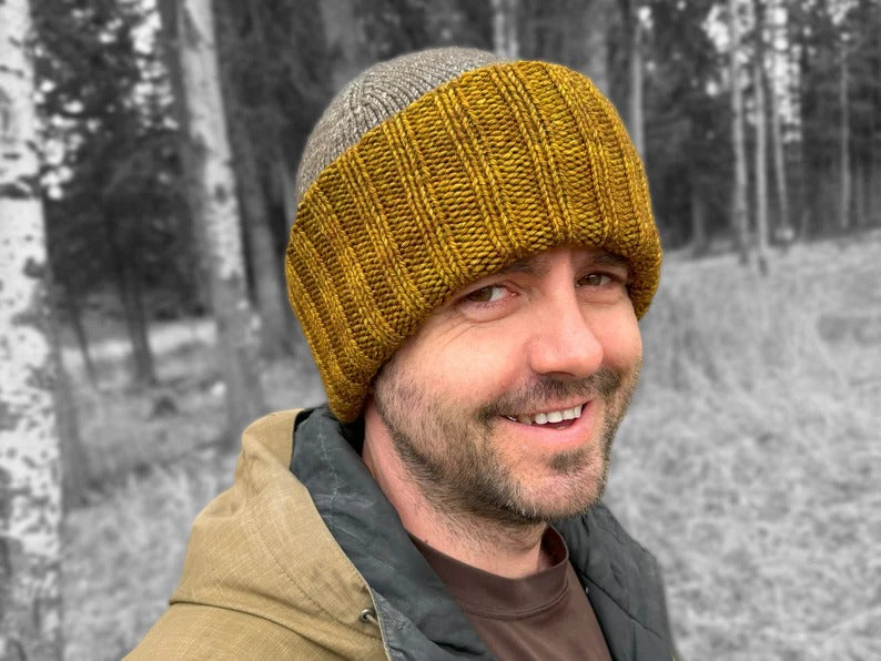 Supporting view of Convertible Balaclava Beanie