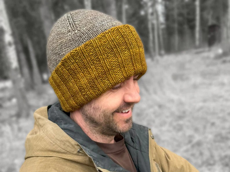 Supporting view of Convertible Balaclava Beanie