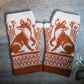 Sly Fox Fingerless Mitts Knitting Pattern – finished design