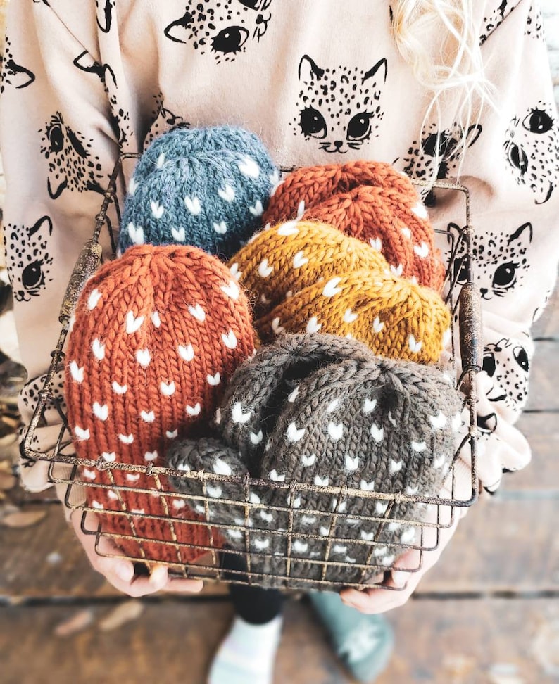 Happy Heart Fair Isle Mittens — view 3